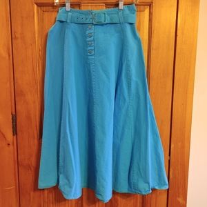 Vintage Kayo of California Full High Waist Skirt
